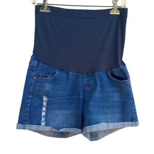 Hofish Maternity distressed shorts sz M (#13)